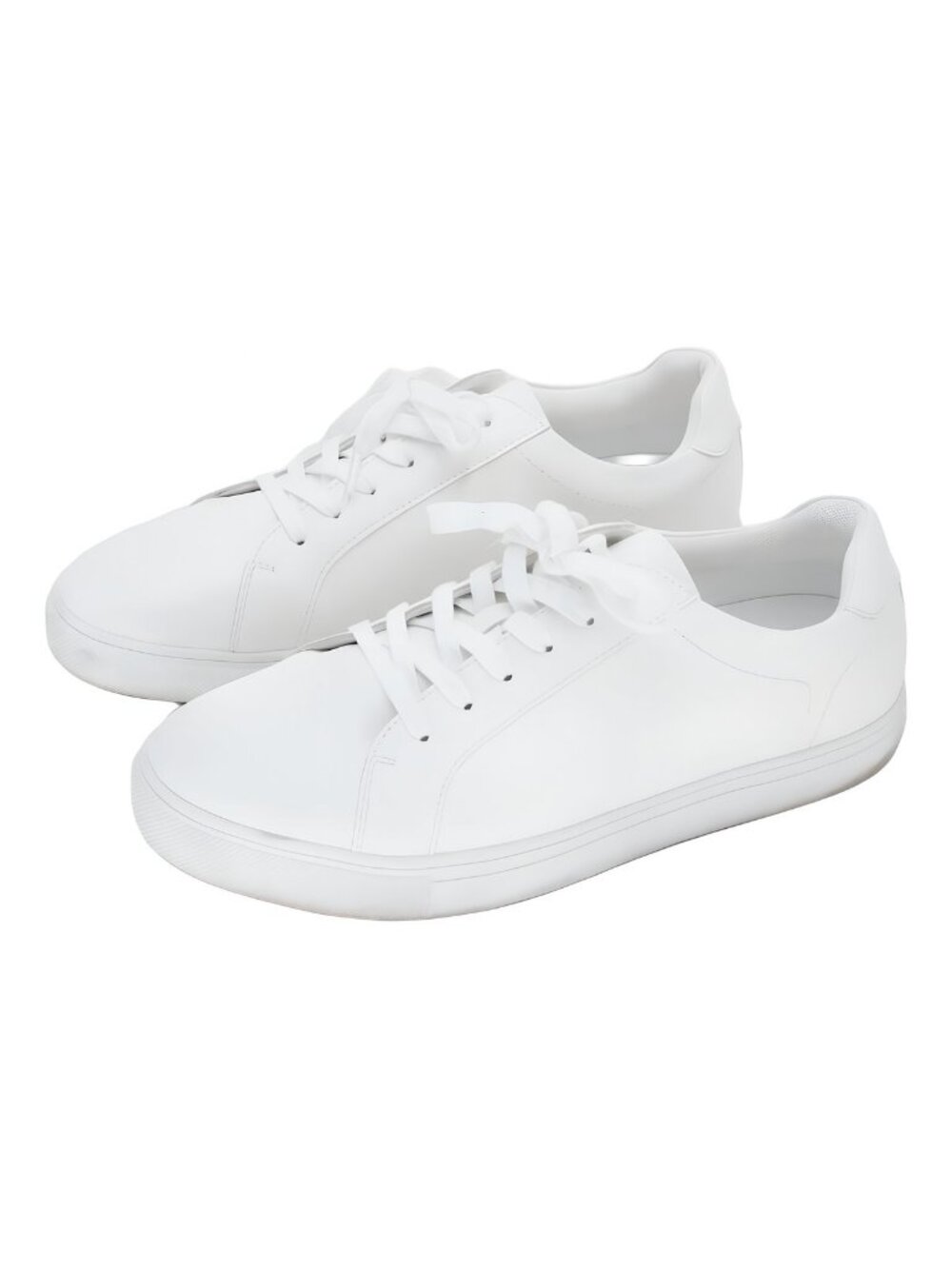 Kenneth Cole Awearness Pebble Grain Sneakers White Mens Size 11M - Picture 2 of 6